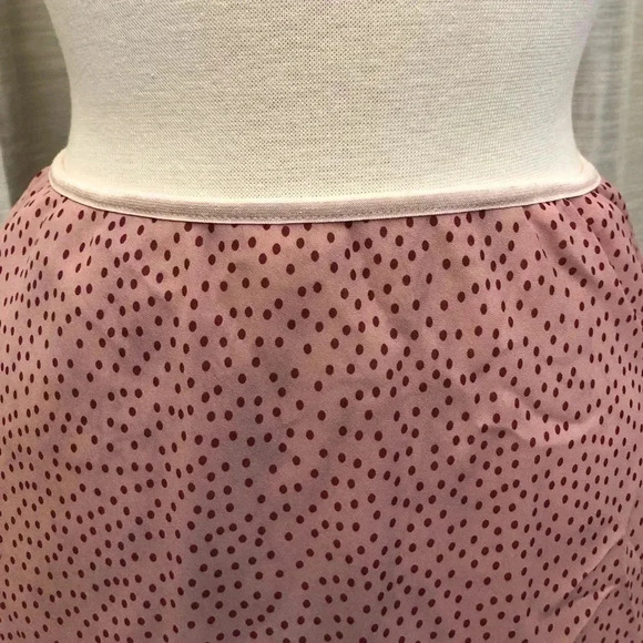 B.i.y.a.y.c.d.a 2pc Pink Top and Reversible Floral Polka Dot Skirt - Picture 8 of 13